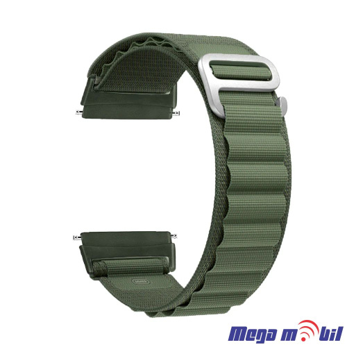 Remce za Smart Watch Alpine loop 20mm green