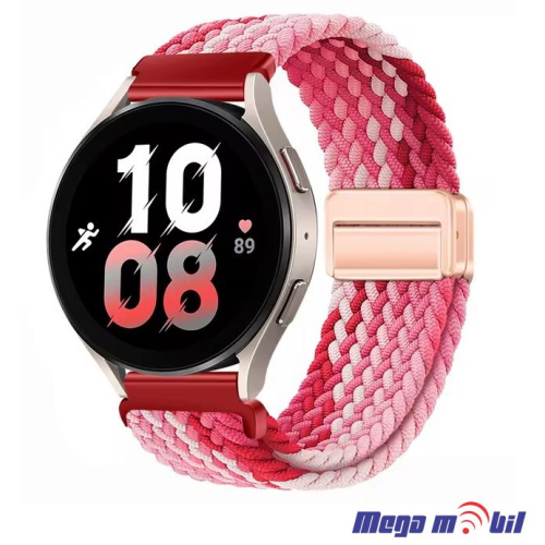 Remce za Smart Watch Nylon 20mm strawberry red