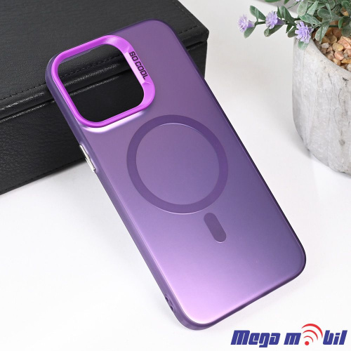 Futrola iPhone 11 Magsafe Clear purple