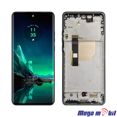 Ekran Motorola Edge 40 Neo komplet black so ramka ORG