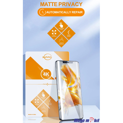 Hidrogel screen protector Kuvns Matte Privacy 0.18mm