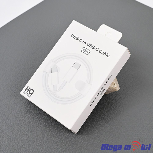 Data Kabel Type C PD L 3G 45W 1m FAST White