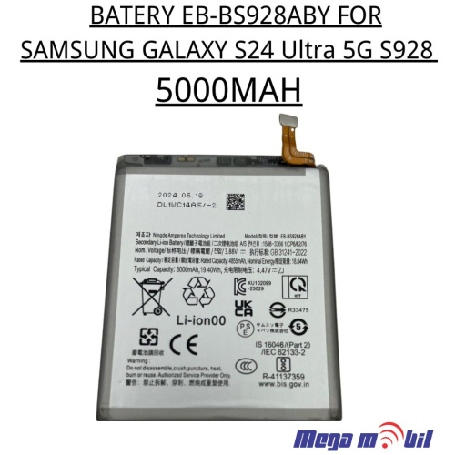 Baterija Samsung S928/S24 Ultra HQ