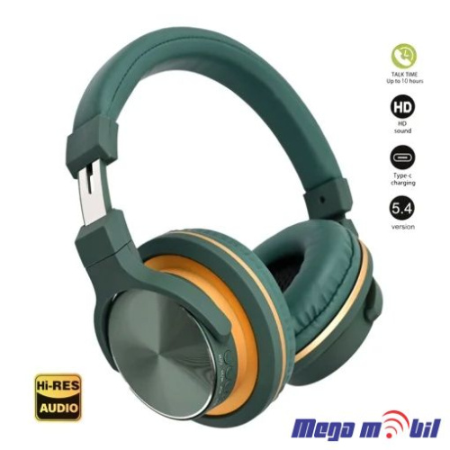 Slusalki Bluetooth LS-238 green