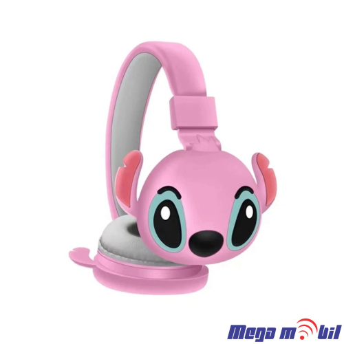 Slusalki Bluetooth Stitch AH-806 pink