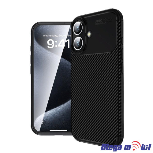 Futrola iPhone 16 Silicone Carbon 