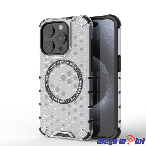 Futrola iPhone 13 Pro Hexagon transparent