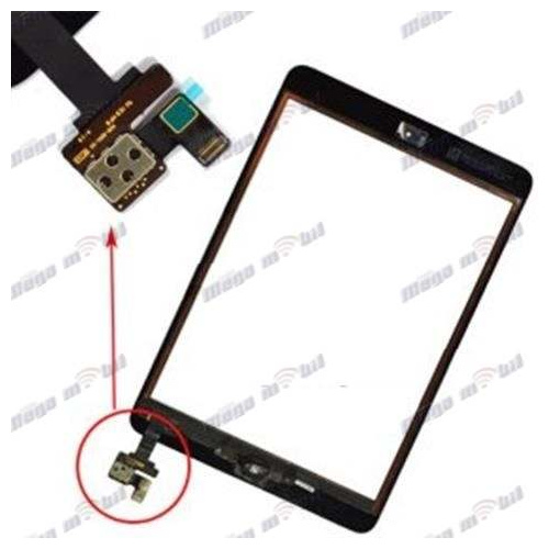 Touchscreen iPad mini/mini2 Black with spare part