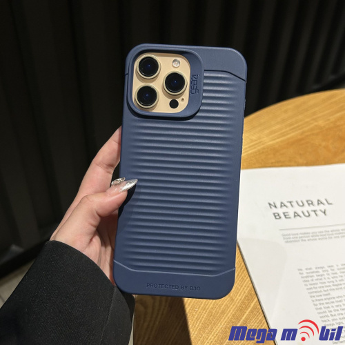 Futrola iPhone 11 Gear4 Ribbed dark blue