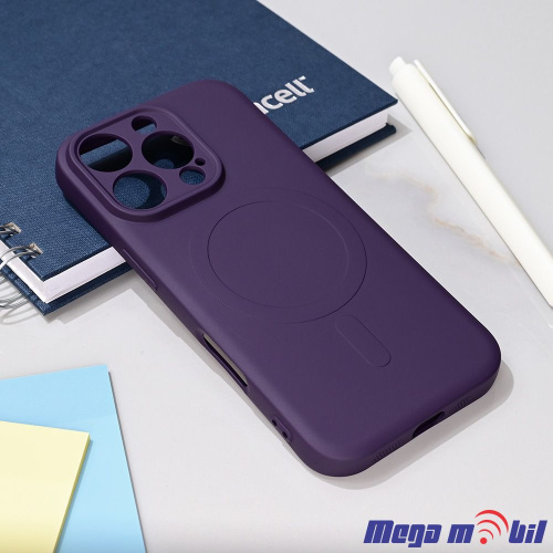 Futrola iPhone 16 Pro Pudding Magsafe dark purple