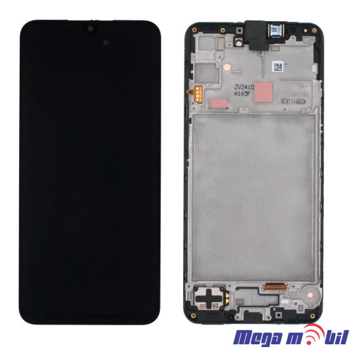 Ekran Samsung A166B/ A16 5G SO RAMKA Black ful org