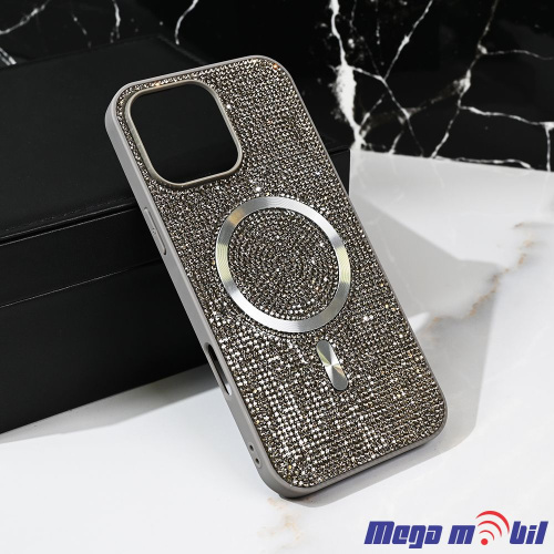 Futrola iPhone 14/13 Magsafe Glam grey