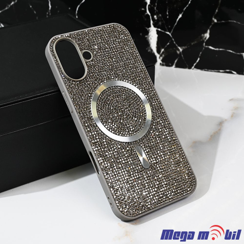 Futrola iPhone 16 Plus Magsafe Glam grey