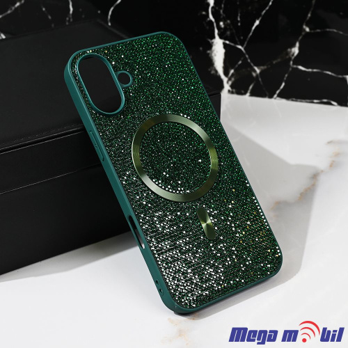 Futrola iPhone 16 Plus Magsafe Glam green