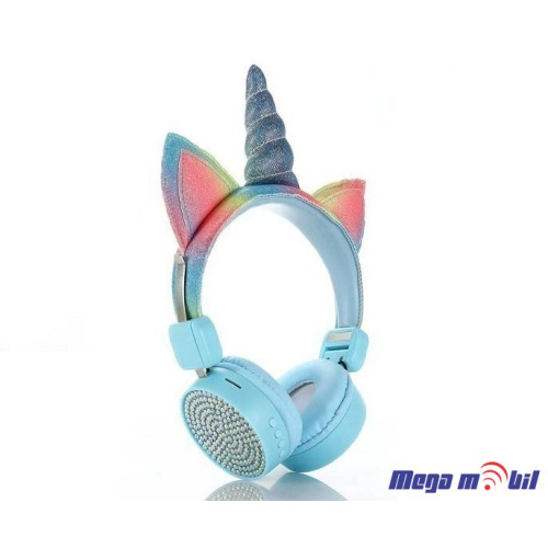 Slusalki Bluetooth Unicorn AH-807 blue