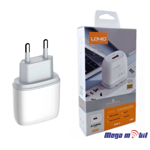 Polnac 220V LDNIO A1209Q QC3.0 18W white