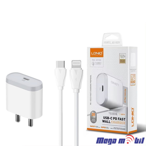 Polnac 220V iPhone LDNIO A1209C PD 20W white