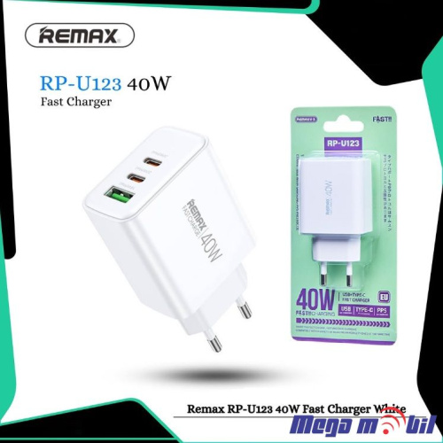 Polnac 220V REMAX Kiddy 40W PD+QC RP-U123