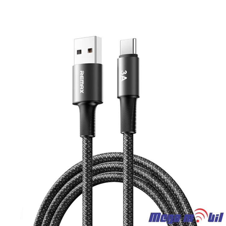 Data Kabel Type C REMAX Velocity C13 3A 1.2m Fast black