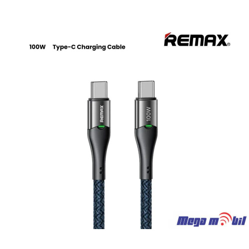 Data Kabel Type C PD REMAX Intelyelec RC-C115 100W Fast blue