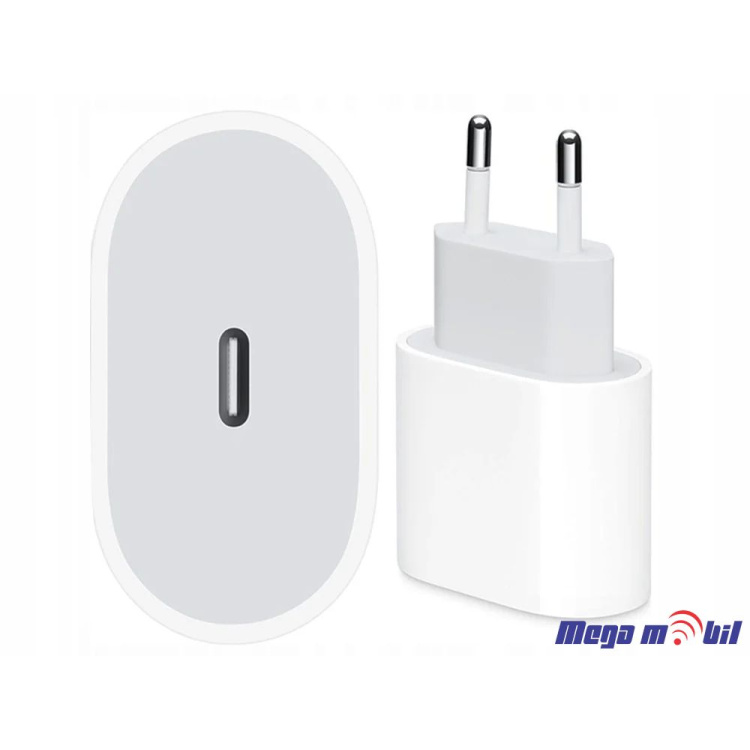 Polnac 220V iPhone PD 20W so kabel PD/Lightning FAST NT-TC155