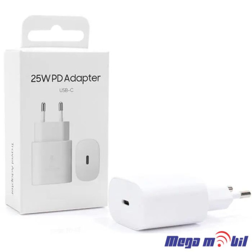 Polnac 220V Samsung 25W PD Fast white NT-TC156