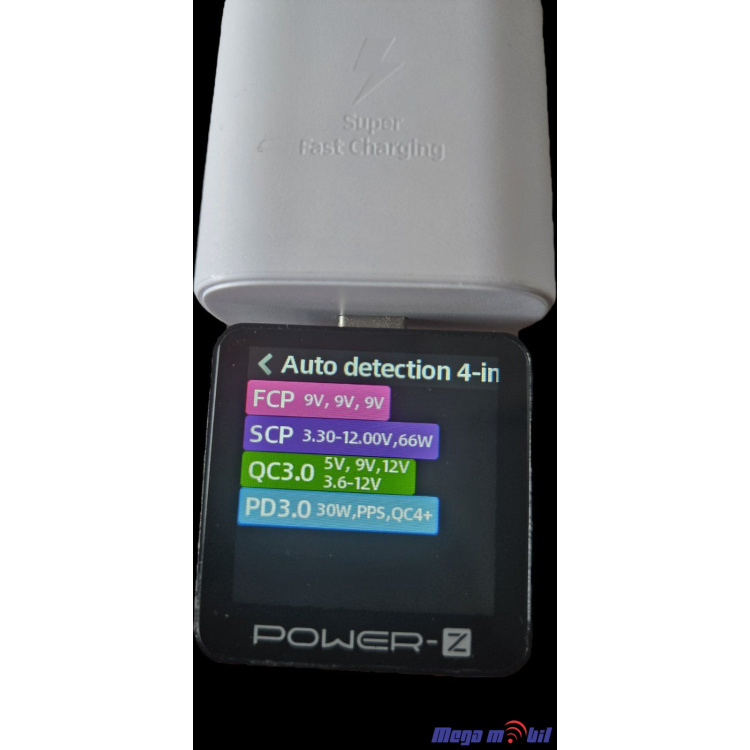 Polnac 220V Samsung 25W PD Fast black NT-TC156