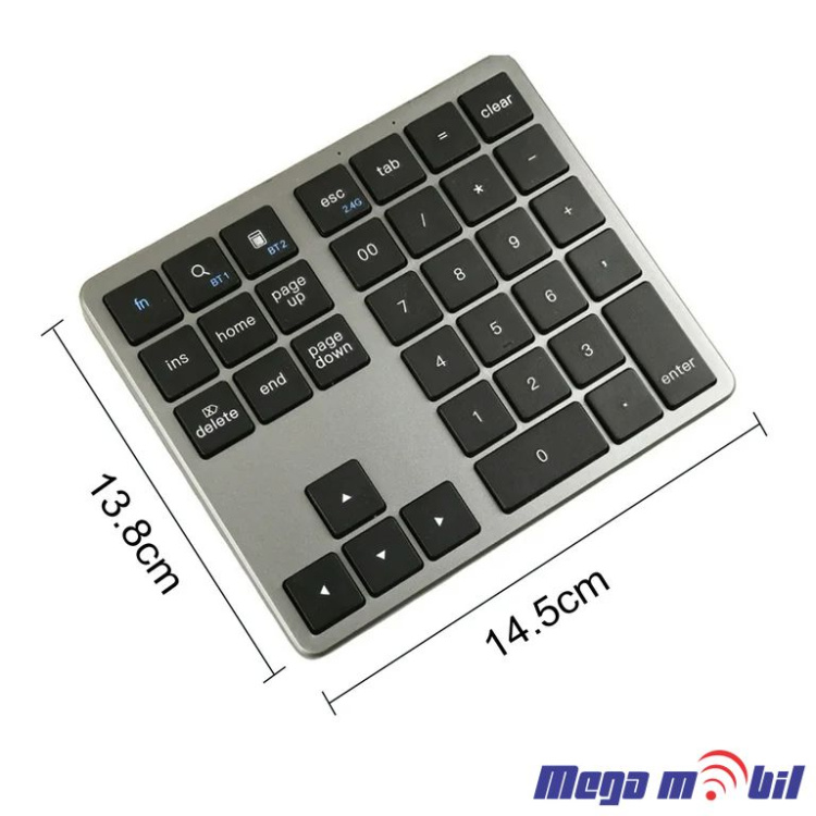 Tastatura Wireless Numpad black