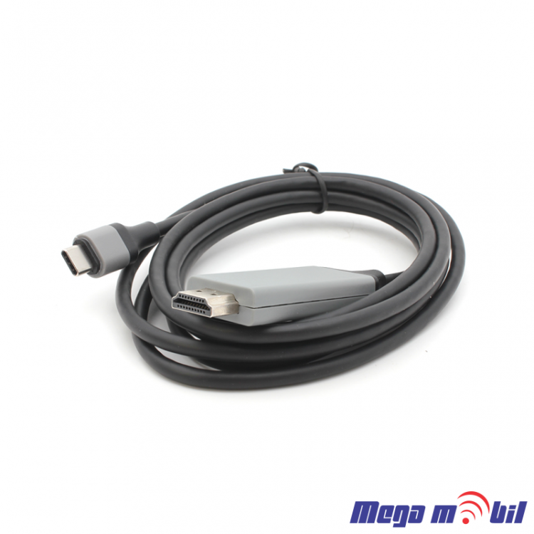 Kabel Type C M na HDMI M 2m JWD-V2 