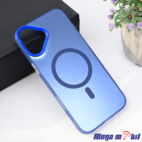 Futrola iPhone 16 Plus Magsafe Clear blue