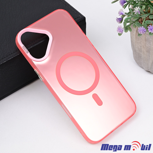 Futrola iPhone 16 Plus Magsafe Clear rose