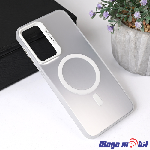 Futrola Samsung A16 5G/ A166B Magsafe Clear silver