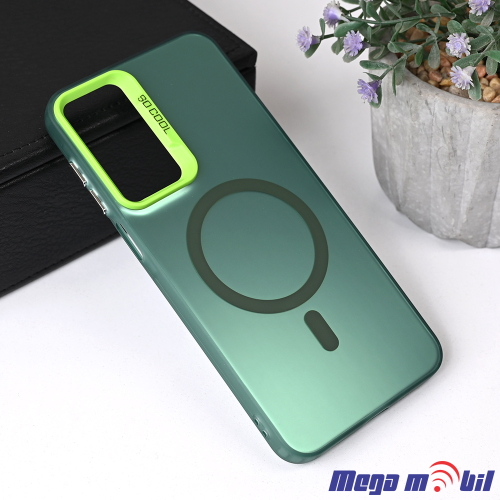 Futrola Samsung A56/ A566B Magsafe Clear green