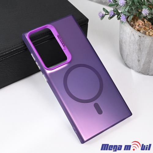 Futrola Samsung S25 Plus Magsafe Clear purple