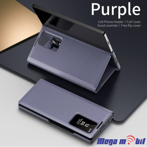 Futrola Samsung S24 Ultra Smart View Wallet purple