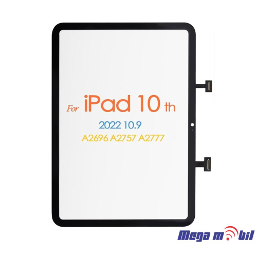 Touchscreen iPad 10 2022 A2696 black