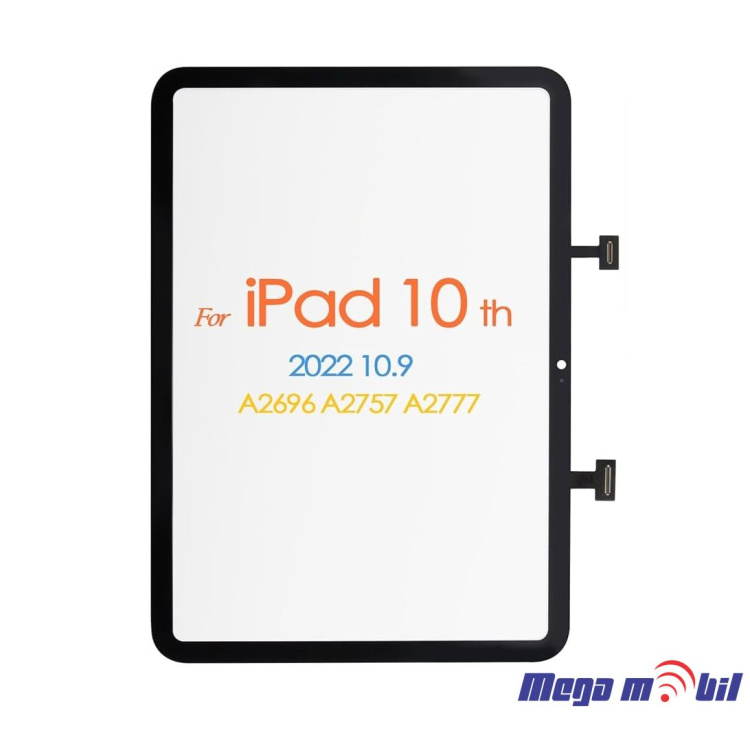 Touchscreen iPad 10 2022 A2696 black