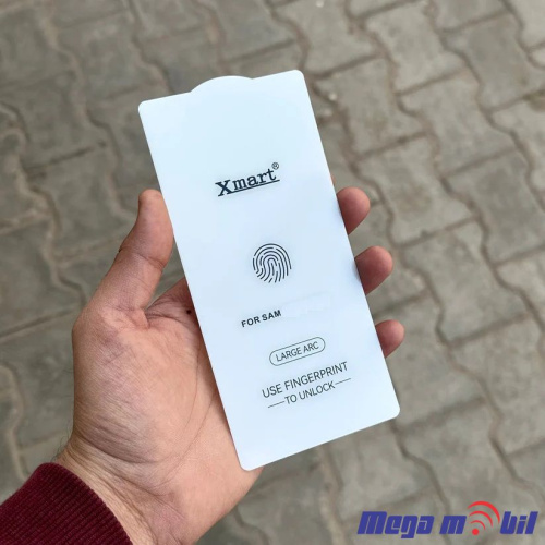 Tempered glass za Samsung S25 Plus/S24 Plus X Mart CLEAR fingerprint support 