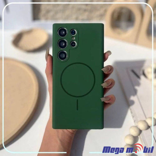 Futrola Samsung S24 Ultra Liquid Silicon green