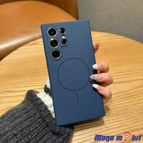 Futrola Samsung S25 Liquid Silicon dark blue