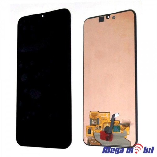 Ekran Samsung A546B/ A54 5G BEZ RAMKA black full org 
