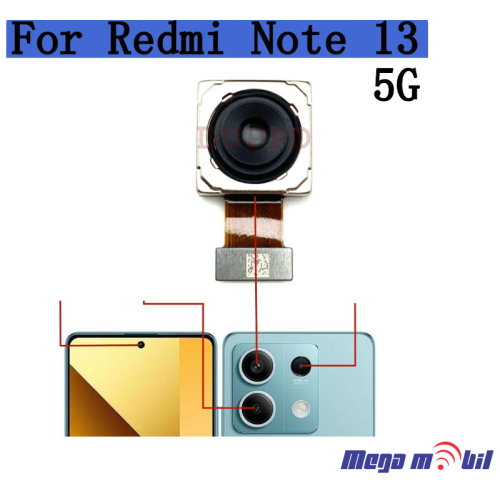 Kamera Xiaomi Redmi Note 13 Pro 5G zadna