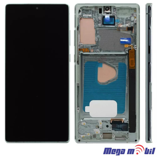 Ekran Samsung N980F Note 20 komplet Green SOFT OLED