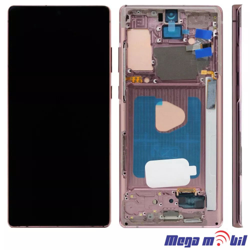 Ekran Samsung N980F Note 20 komplet Gold SOFT OLED
