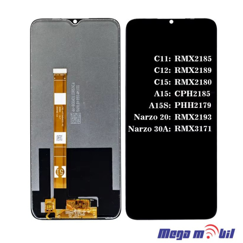 Ekran OPPO A15S black