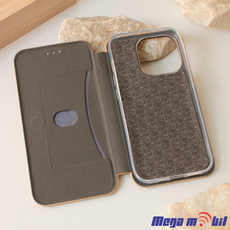 Futrola Huawei Honor 400 Lite Teracell Flip Cover gold