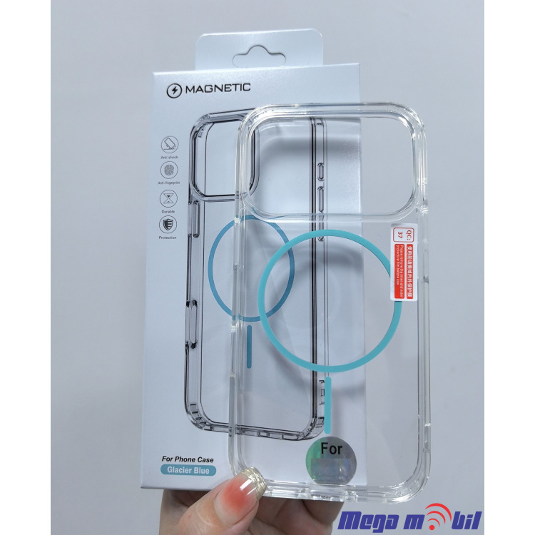 Futrola iPhone 13/14 Magsafe Ring blue