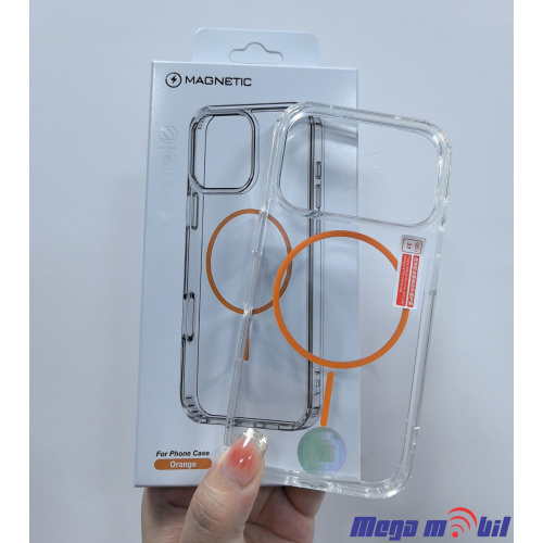 Futrola iPhone 15 Pro Max Magsafe Ring orange