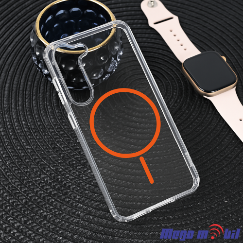 Futrola Samsung A56/ A566B Magsafe Ring orange