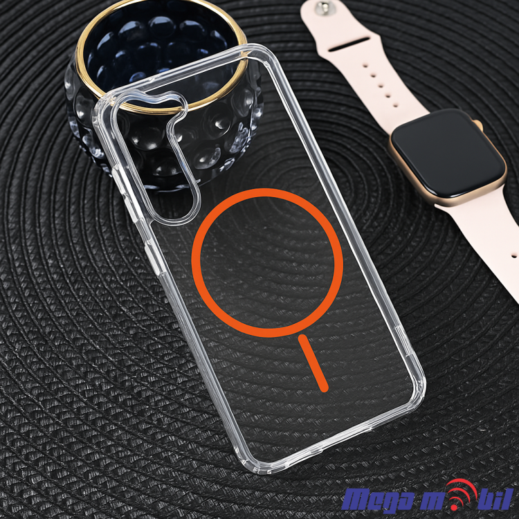 Futrola Samsung A56/ A566B Magsafe Ring orange